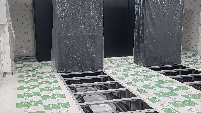 衛星測控中心攬月樓-全鋼無邊防靜電地板更換維護項目